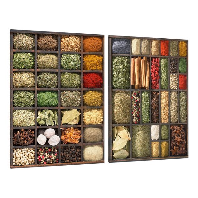 Stampa su tela - Seed Box Spices - Verticale 4:3