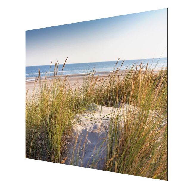 Stampa su alluminio spazzolato - Beach Dune Al Mare - Orizzontale 3:4