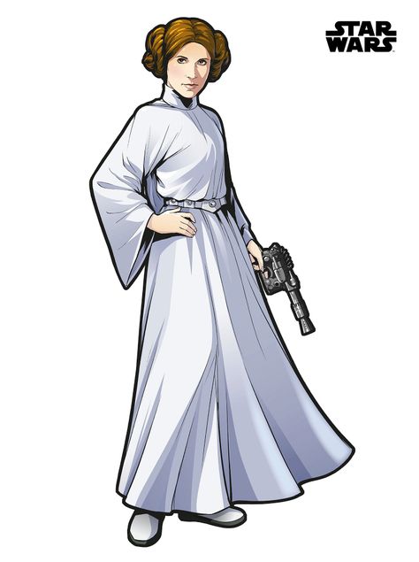 Carta da parati gaming Star Wars XXL Princess Leia