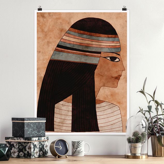 Poster illustrazioni Cleopatra
