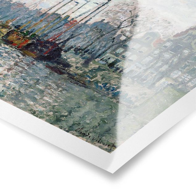 Poster - Claude Monet - Kromme Waal Amsterdam - Orizzontale 3:4