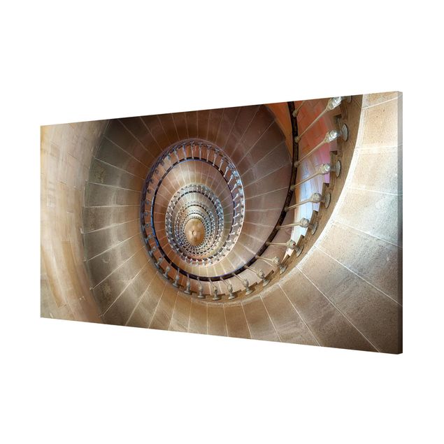 Lavagna magnetica - Tromba delle scale a forma di spirale in Chicago
