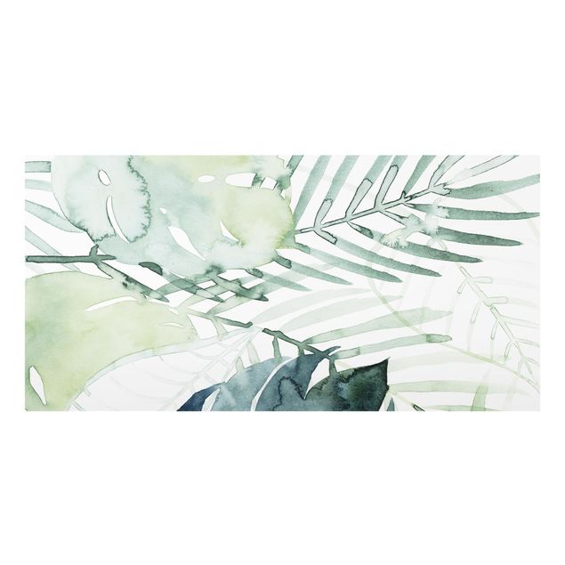 Paraschizzi in vetro - Palm Fronds In Water Color I