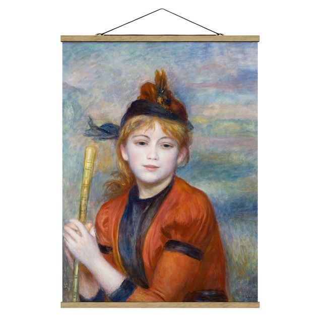 Foto su tessuto da parete con bastone - Auguste Renoir - The Walker - Verticale 4:3