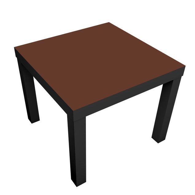 Carta adesiva per mobili IKEA - Lack Tavolino Colour Chocolate