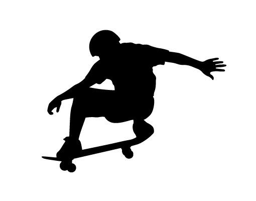 Adesivo murale no.401 Skate Sports
