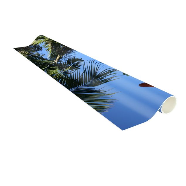 Tappeto blu soggiorno Paradiso dei surfisti