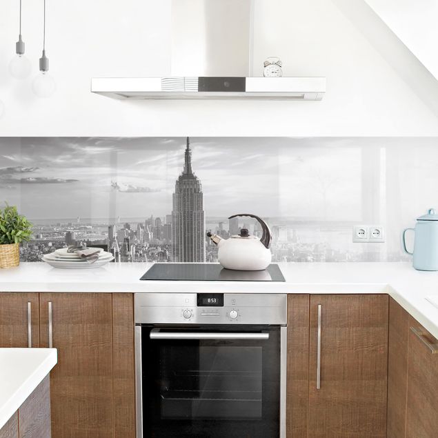 rivestimento adesivo cucina Skyline di Manhattan
