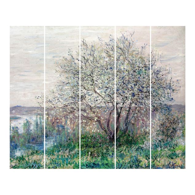 tende scorrevoli con binario Claude Monet - Primavera a Vétheuil
