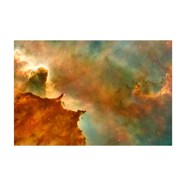 Tappeti effetto naturale Immagine NASA Nebulosa spaziale arancione