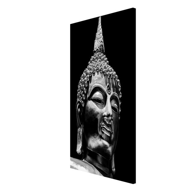 Lavagna magnetica - Buddha Statue Viso - Formato verticale 4:3