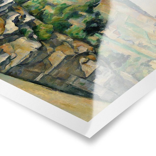 Poster - Paul Cézanne - Paesaggio collinare - Orizzontale 3:4