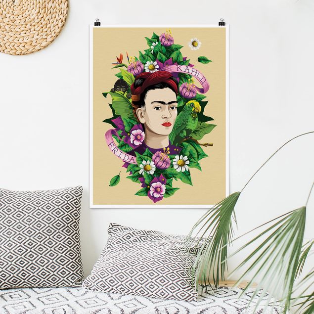 Quadri animali Frida Kahlo - Frida