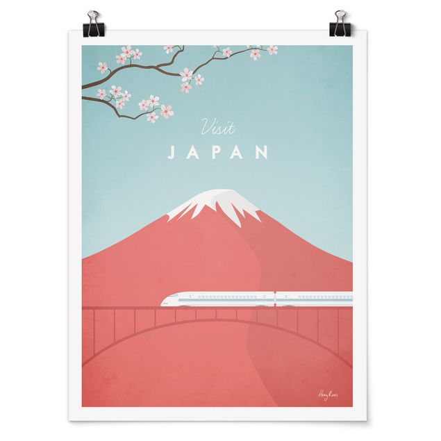 Poster - Poster Viaggio - Giappone - Verticale 4:3