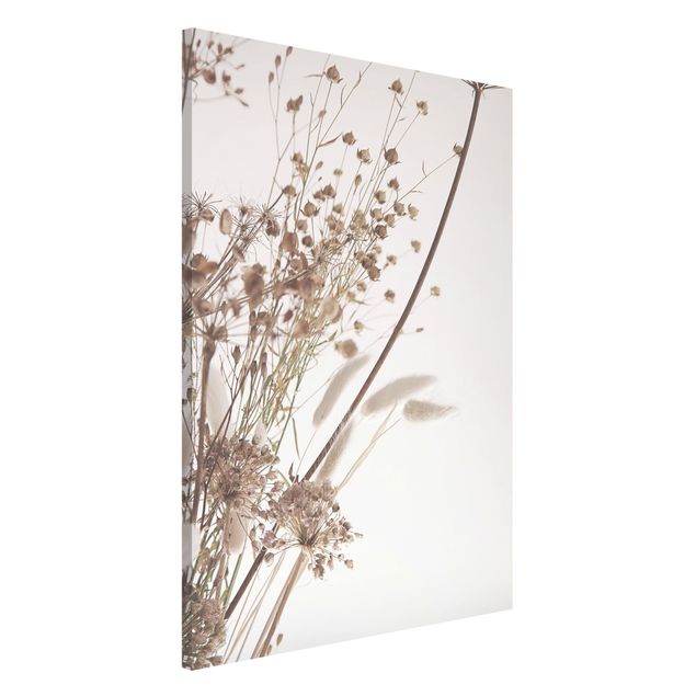 Lavagna magnetica per ufficio Bouquet di erba e fiori ornamentali