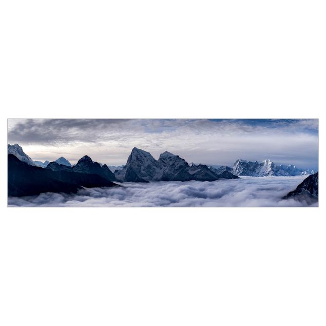 Rivestimento cucina - Mare di nubi in Himalaya