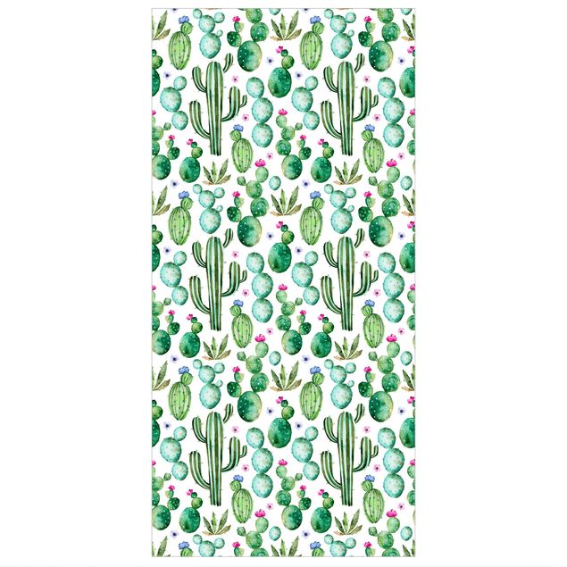 Tenda a pannello - Watercolor Cactus - 250x120cm