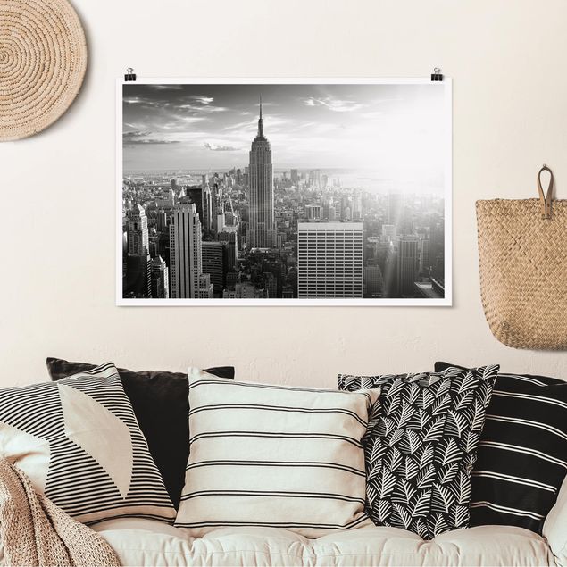 Poster - skyline di Manhattan - Orizzontale 2:3
