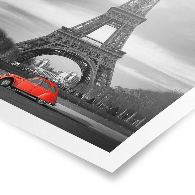 Poster - Spot On Paris - Quadrato 1:1
