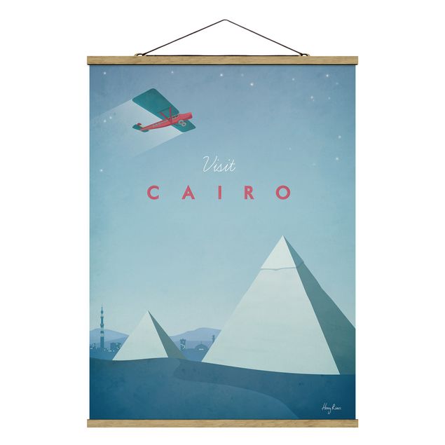 Foto su tessuto da parete con bastone - Poster viaggio - Il Cairo - Verticale 4:3