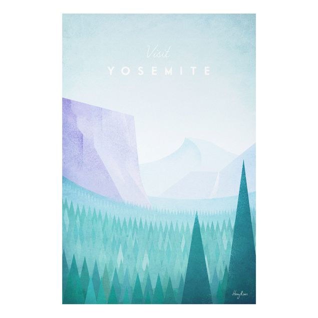 Stampa su Forex - Poster Viaggi - Yosemite Park - Verticale 3:2