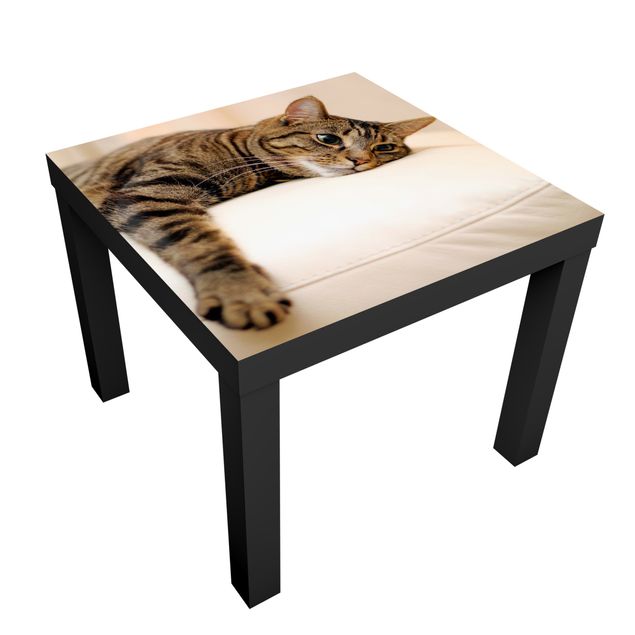 Carta adesiva per mobili IKEA - Lack Tavolino Cat Chill Out