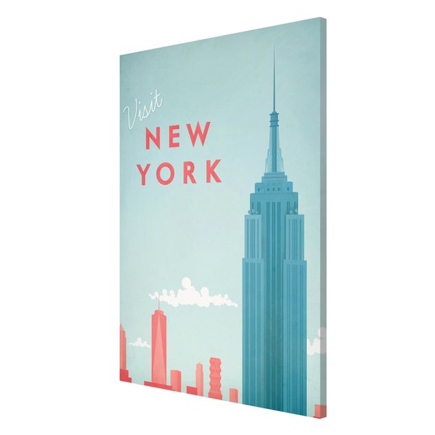 Lavagna magnetica - Poster Viaggi - New York - Formato verticale 2:3