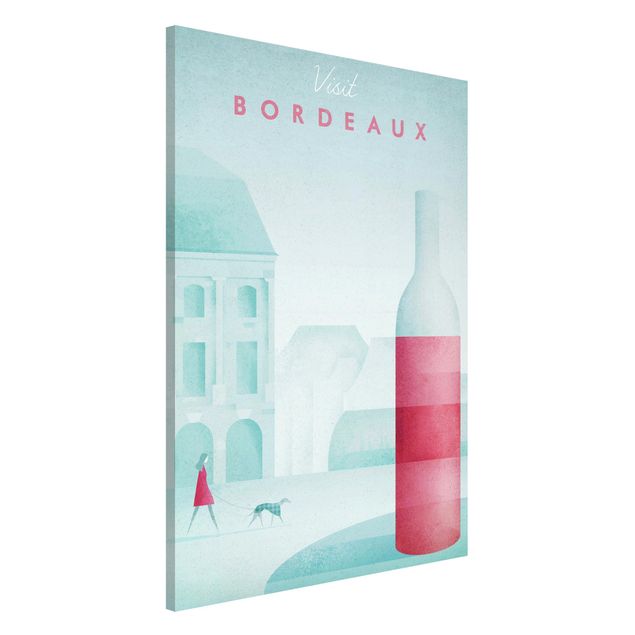 Lavagna magnetica per ufficio Poster di viaggio - Bordeaux