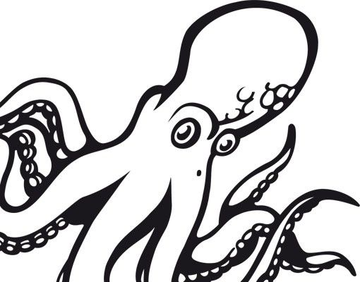 Adesivo murale No.EG14 Octopus