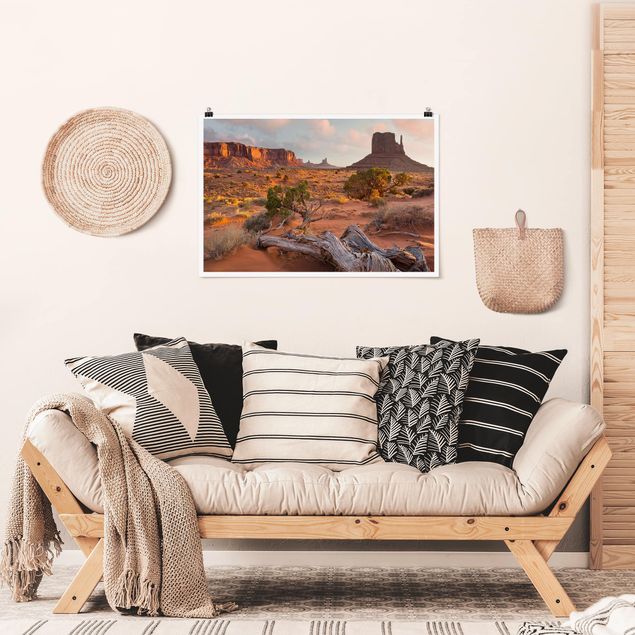 Poster - Monument Valley Navajo Tribal Park Arizona - Orizzontale 2:3