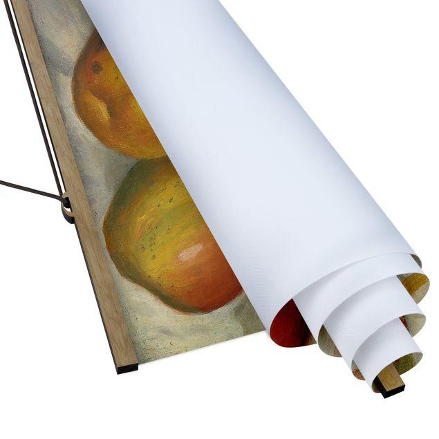 Quadro su tessuto con stecche per poster - Auguste Renoir - Mele E Limone - Orizzontale 1:2