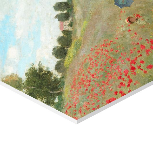 Esagono in forex - Claude Monet - Campo di papaveri A Argenteuil