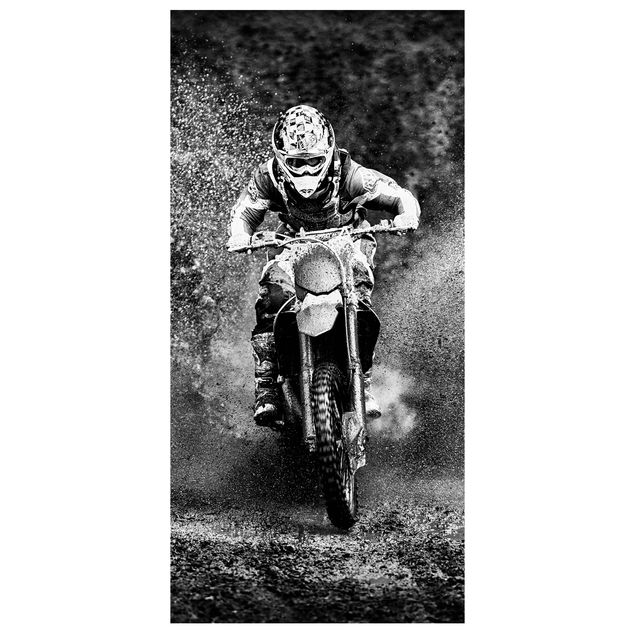Tenda a pannello - Motocross in the Mud - 250x120cm