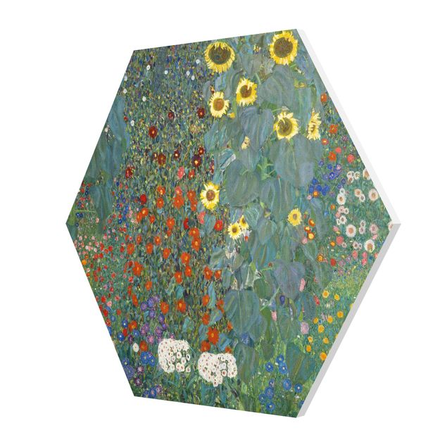 Esagono in forex - Gustav Klimt - Giardino Girasoli