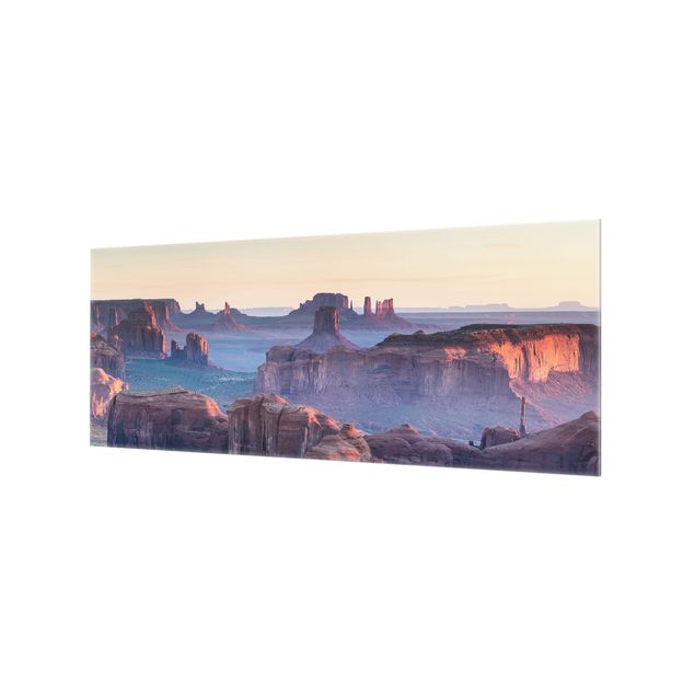Paraschizzi in vetro - Alba in Arizona - Panorama 5:2