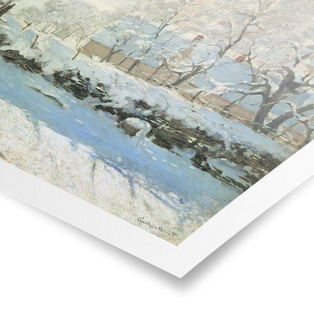 Poster - Claude Monet - La gazza - Orizzontale 2:3