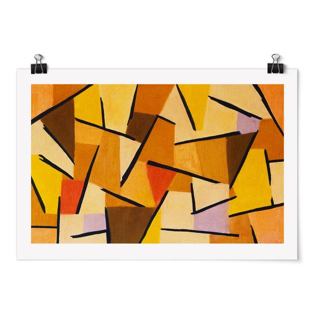 Poster - Paul Klee - Lotta armonizzato - Orizzontale 2:3