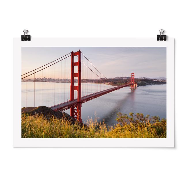 Poster - Golden Gate Bridge di San Francisco - Orizzontale 2:3