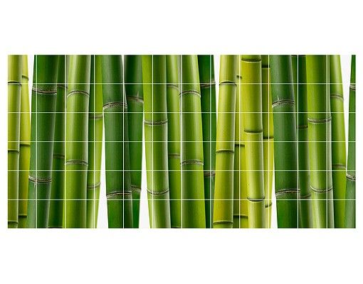 Adesivo per piastrelle - Bamboo Plants