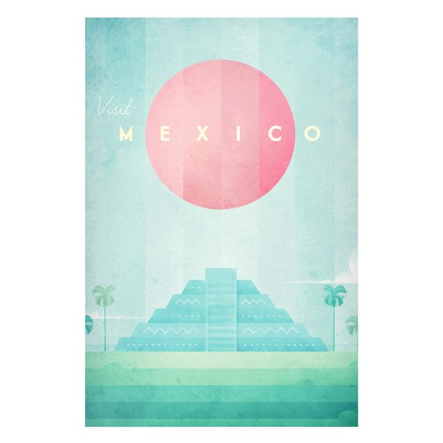 Lavagna magnetica - Poster di viaggio - Messico - Formato verticale 2:3