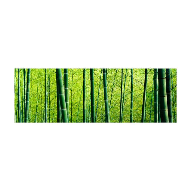 Tappeti in 3d Foresta di bambù
