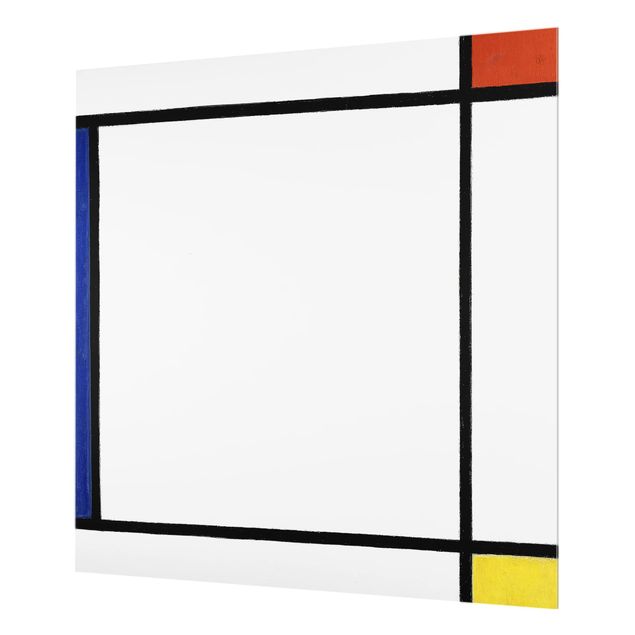 Paraschizzi in vetro - Piet Mondrian - Composition III