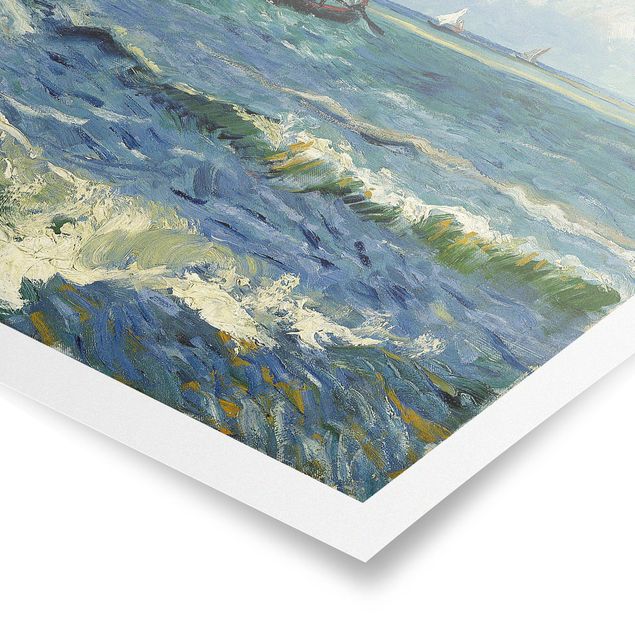 Poster - Vincent Van Gogh - Seascape - Orizzontale 3:4