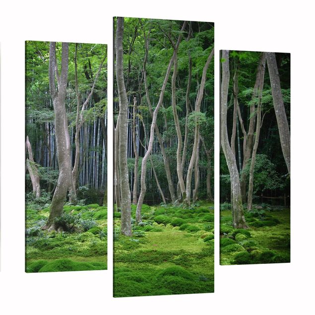 Quadri su tela Foresta giapponese