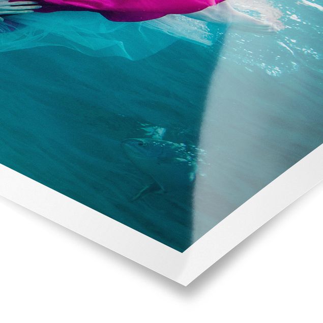 Poster - Underwater Beauty - Panorama formato orizzontale
