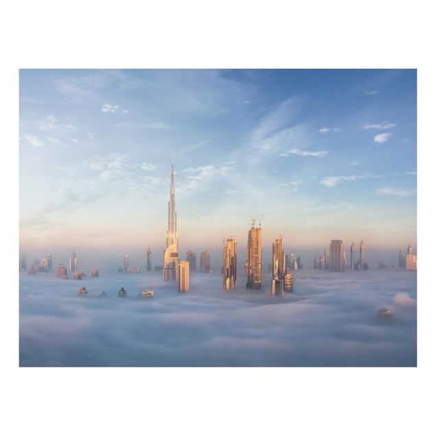 Quadro in forex - Dubai Sopra Le Nuvole - Orizzontale 4:3