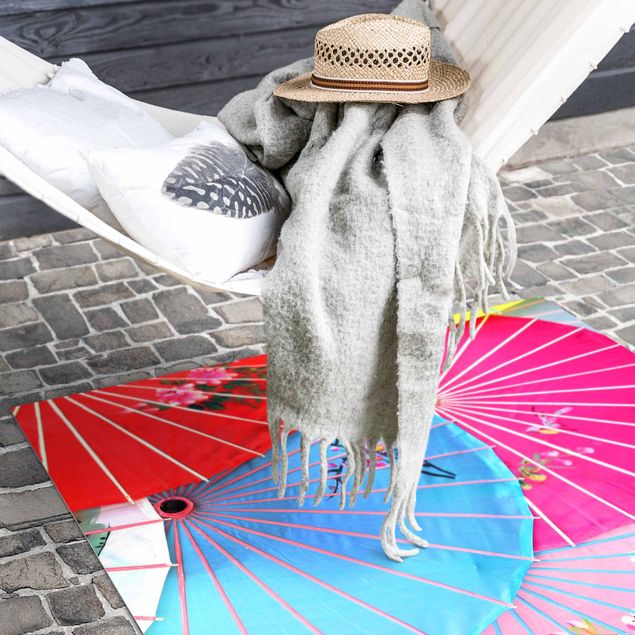 Tappeti bagno moderni Gli ombrelloni cinesi