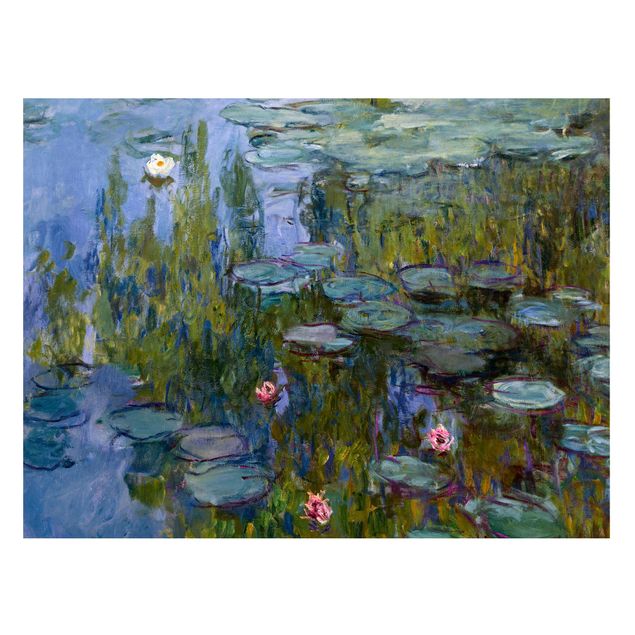 Lavagna magnetica - Claude Monet - Ninfee (Nympheas) - Formato orizzontale 3:4