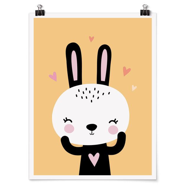 Poster - The Happy Bunny - Verticale 4:3