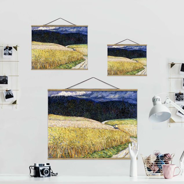Foto su tessuto da parete con bastone - Wassily Kandinsky - Stormy Atmosfera - Orizzontale 3:4